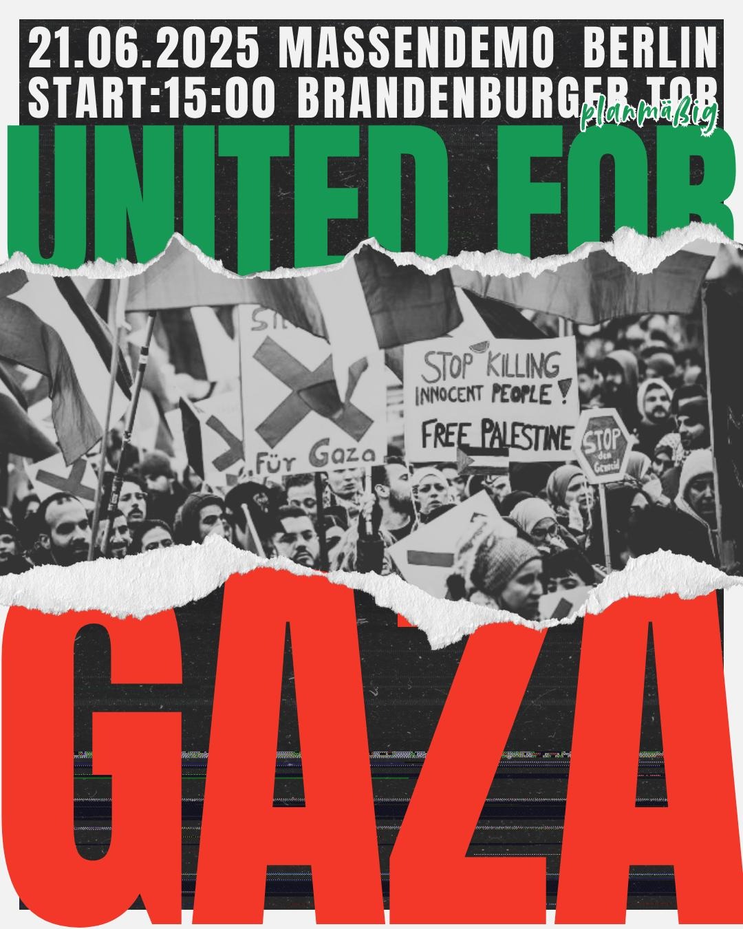 United4Gaza Demonstration